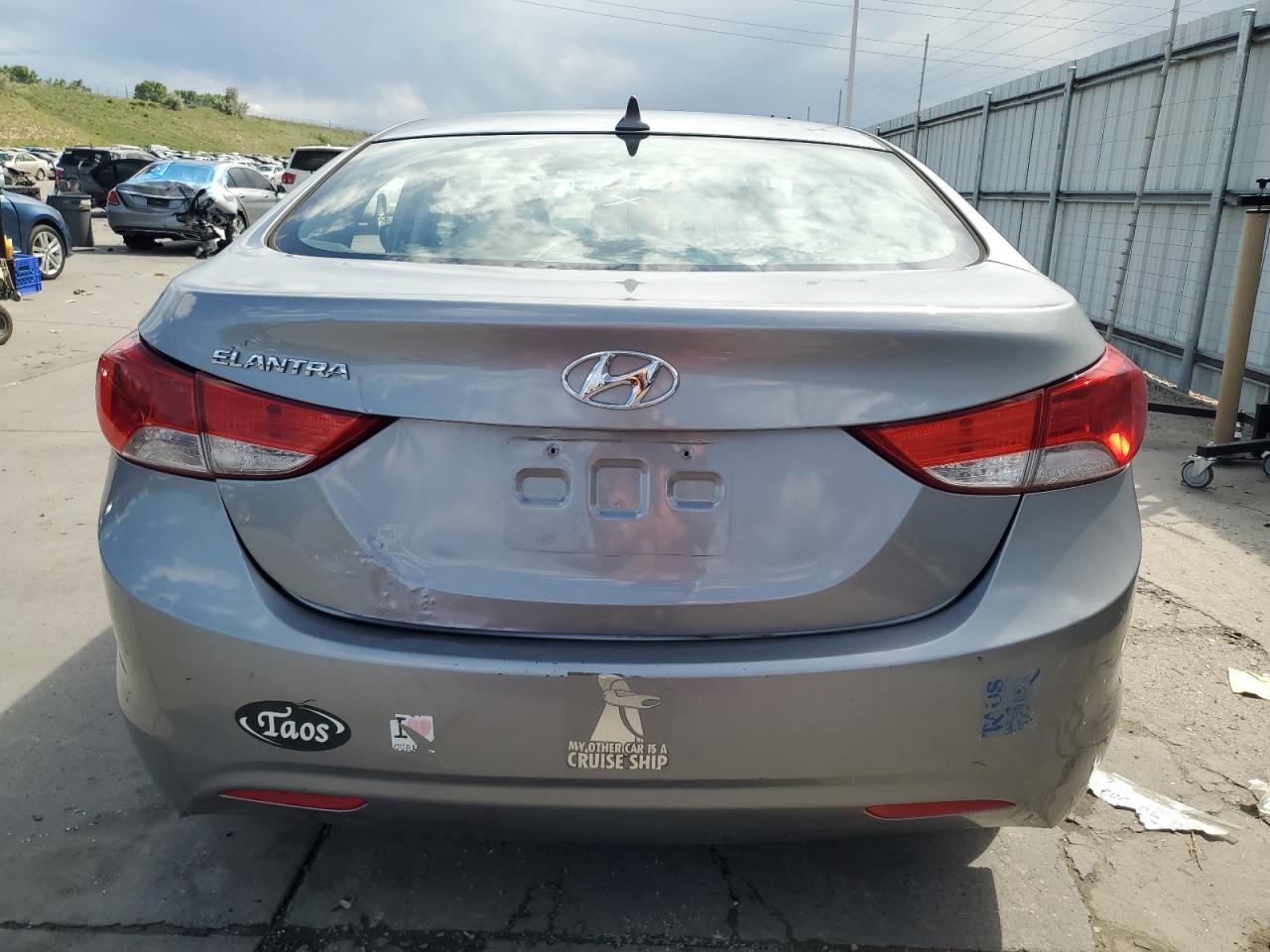 2013 Hyundai Elantra Gls VIN: KMHDH4AE7DU915157 Lot: 60283175