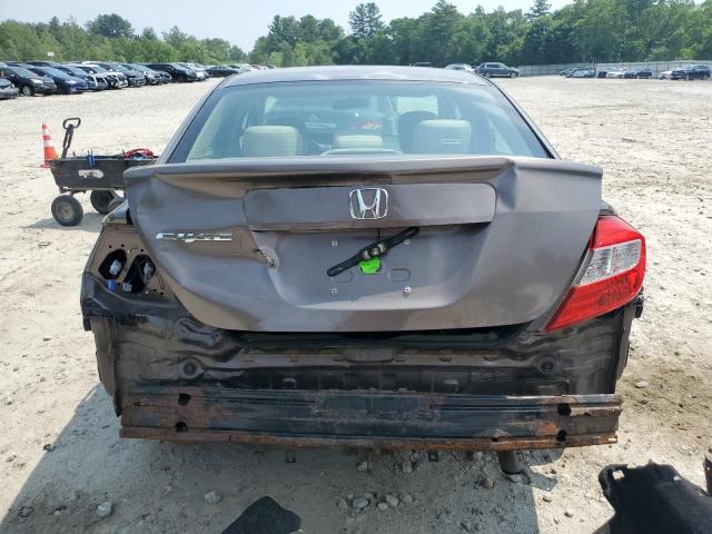 Sedans HONDA CIVIC 2012 Brązowy