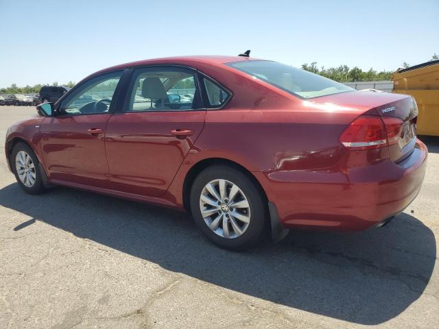  VOLKSWAGEN PASSAT 2015 Czerwony