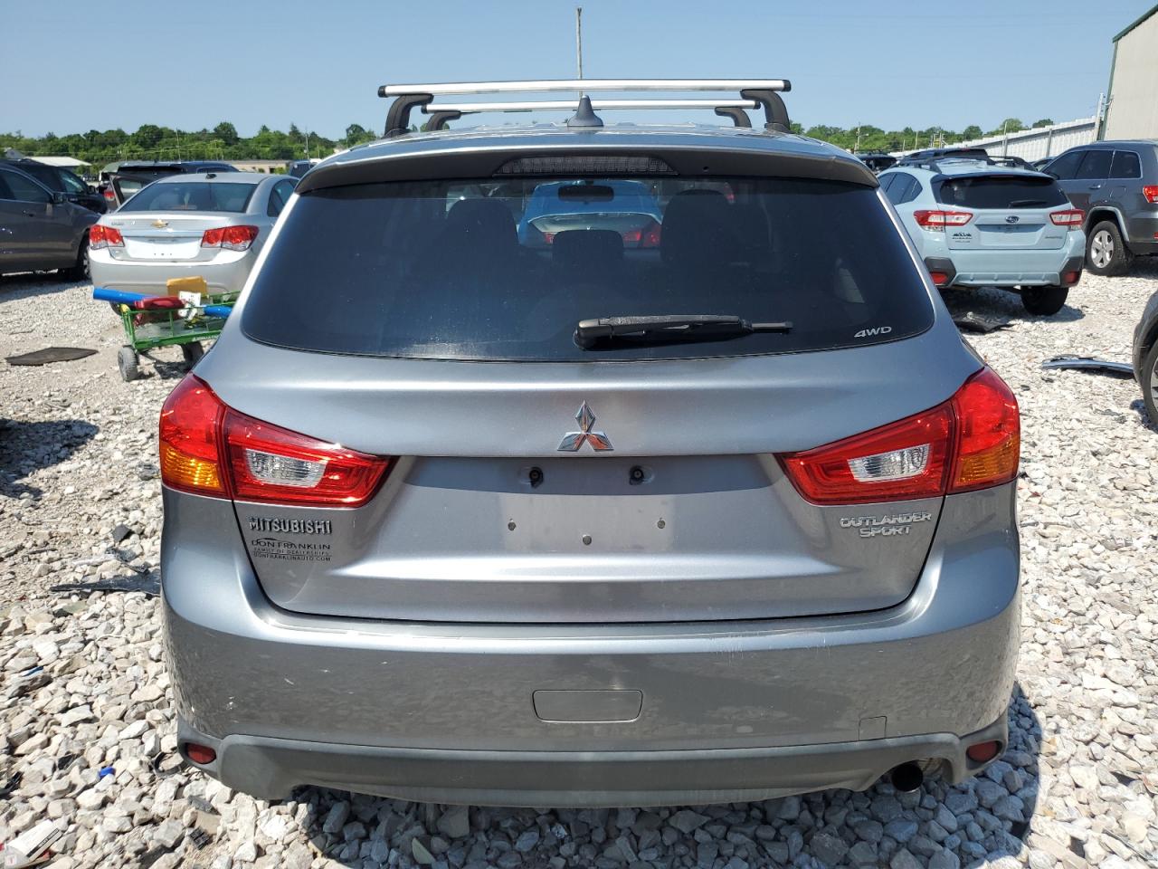 2017 Mitsubishi Outlander Sport Es VIN: JA4AR3AU7HZ025217 Lot: 58340875