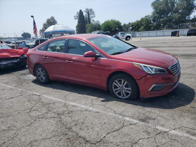 Sedans HYUNDAI SONATA 2015 Czerwony