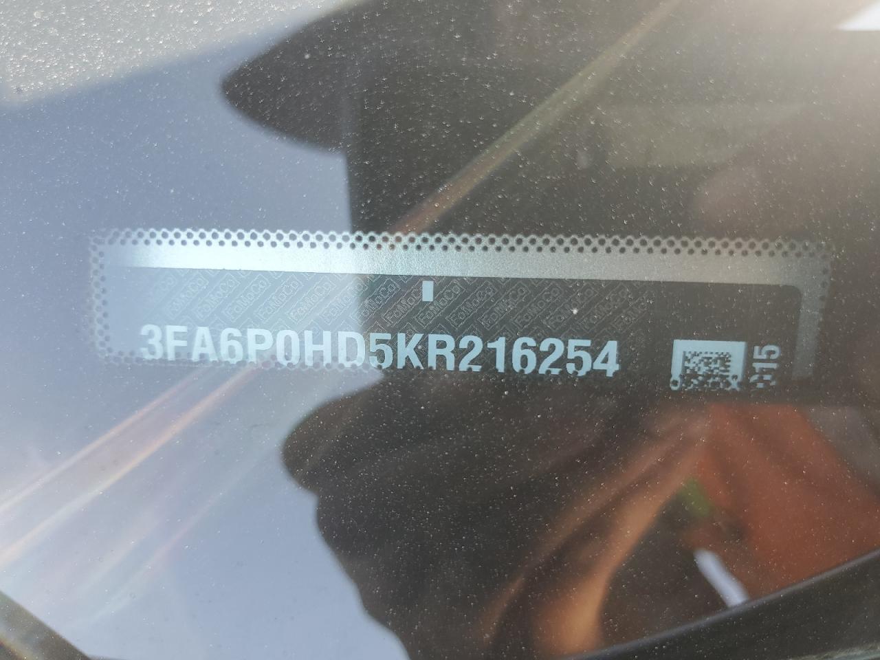 FORD FUSION 2019 VIN 216254 фото 12