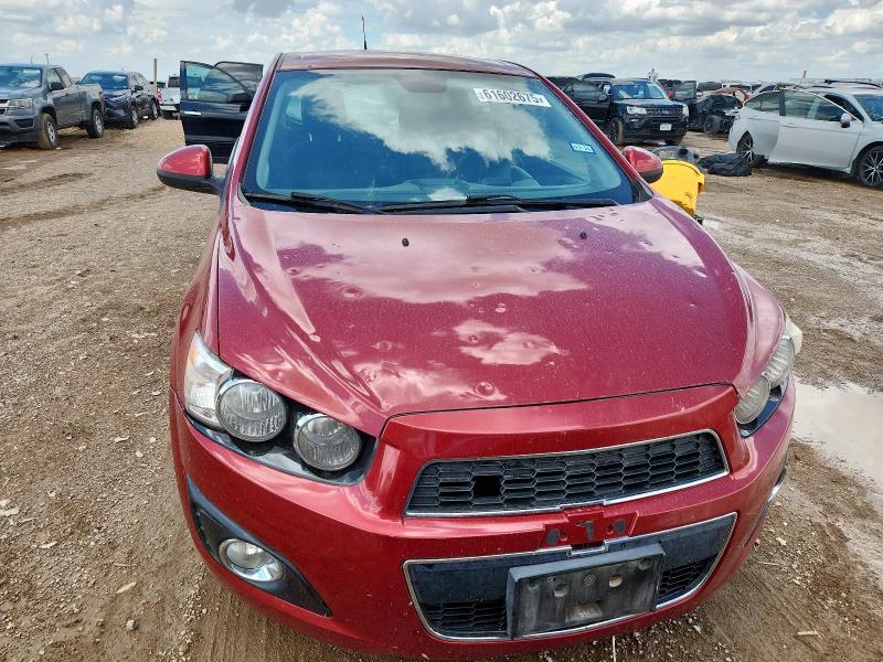  CHEVROLET SONIC 2013 Czerwony