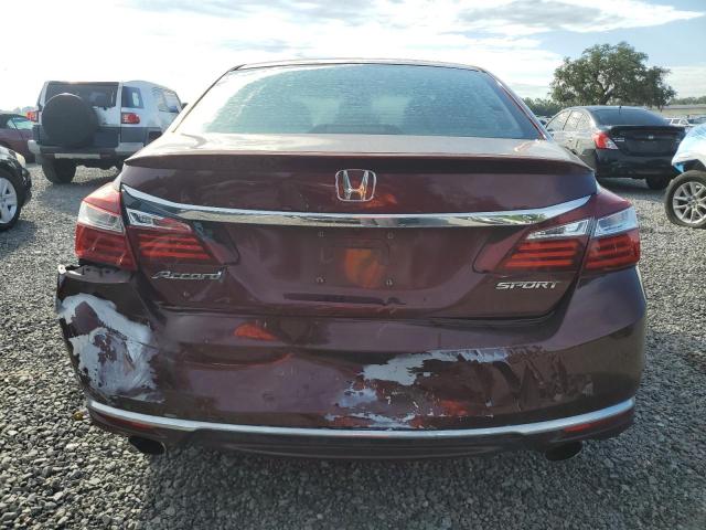 HONDA ACCORD 2016 Бургунди