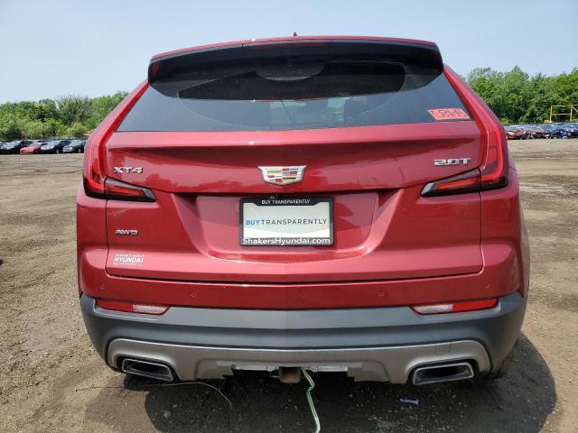  CADILLAC XT4 2019 Czerwony