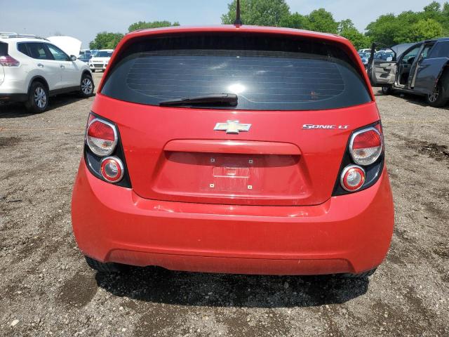  CHEVROLET SONIC 2012 Red