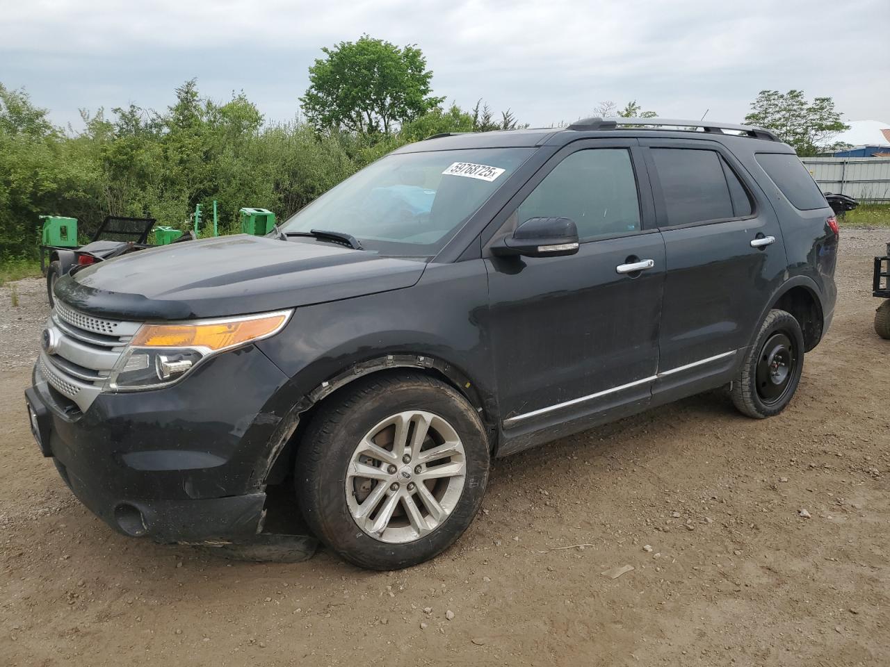 2015 Ford Explorer Xlt იყიდება Columbia Station-ში, OH - Undercarriage