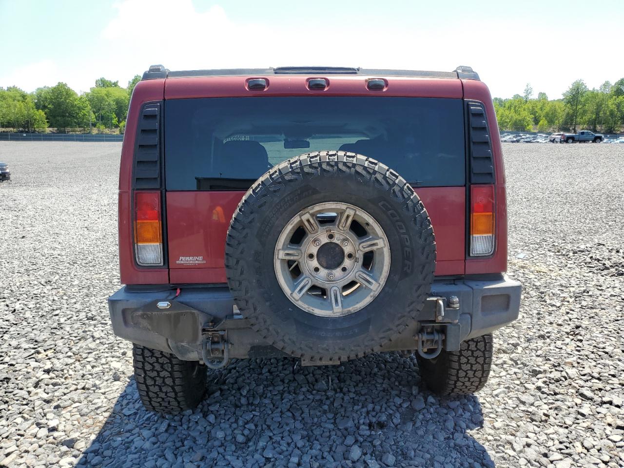 2003 Hummer H2 VIN: 5GRGN23U53H132640 Lot: 61669375