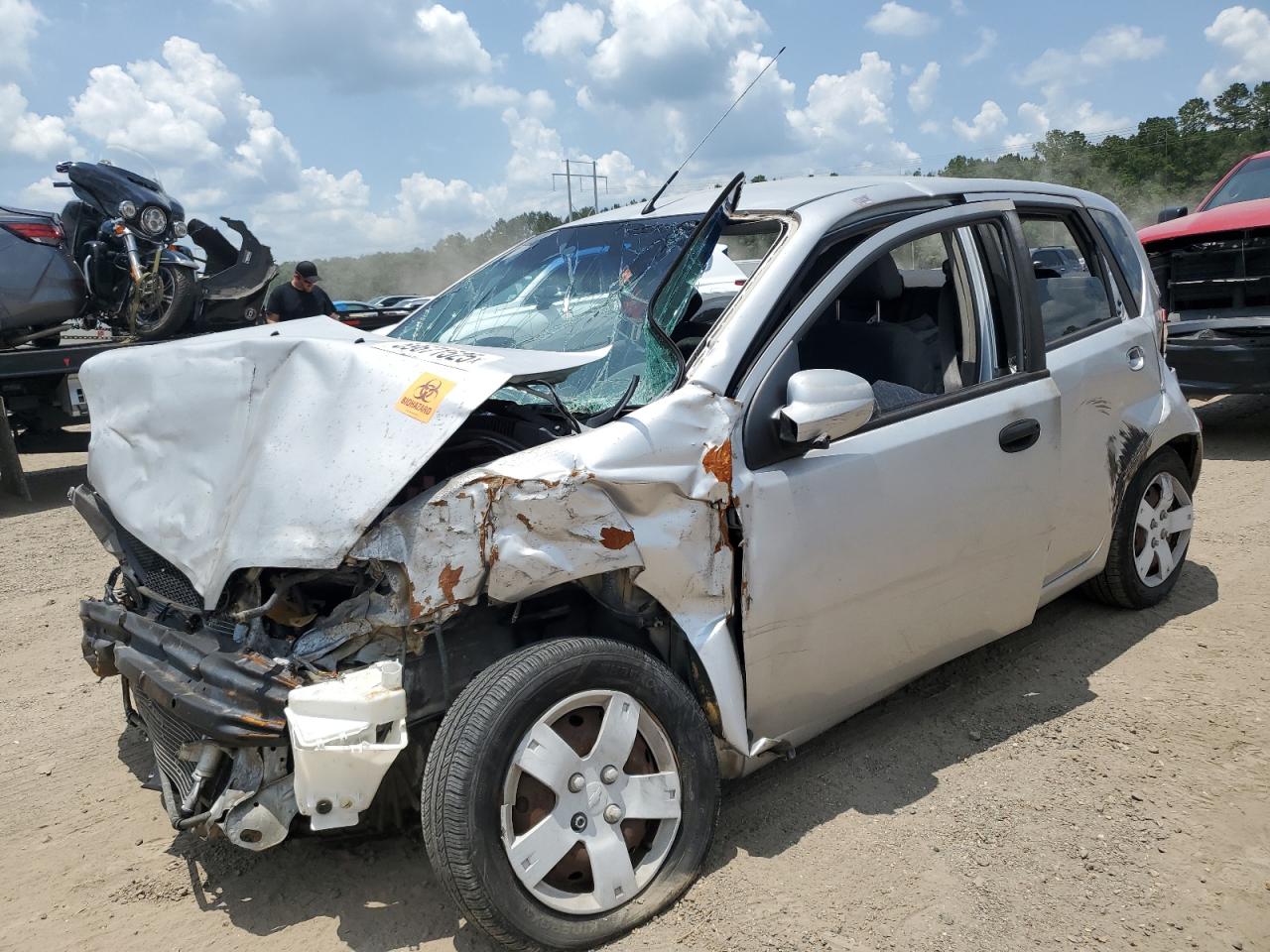 2008 Chevrolet Aveo Base იყიდება Greenwell Springs-ში, LA - All Over