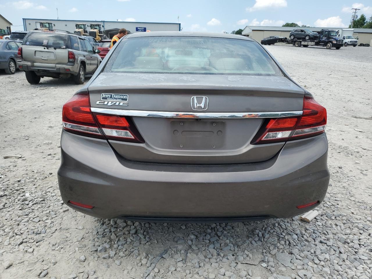 2013 Honda Civic Lx VIN: 2HGFB2F55DH514920 Lot: 62264405