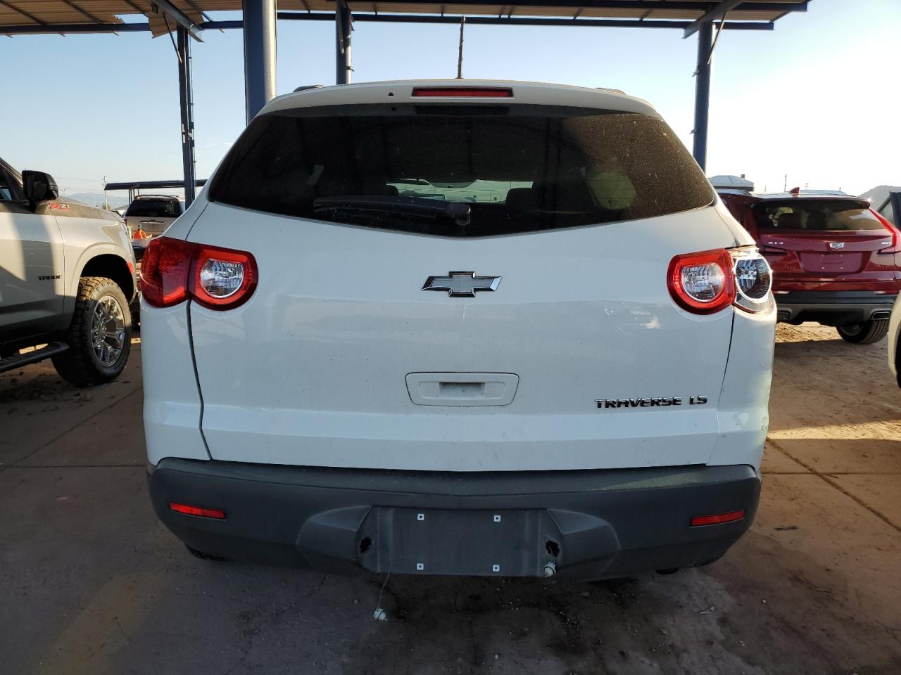 2012 Chevrolet Traverse Ls VIN: 1GNKRFED9CJ326687 Lot: 60285975