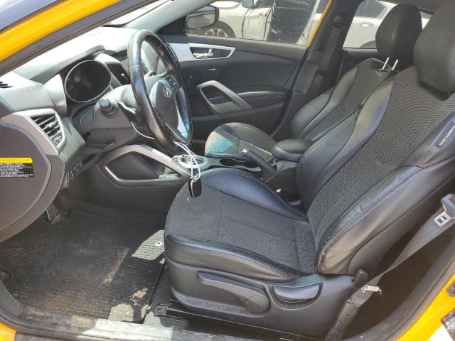 Купе HYUNDAI VELOSTER 2015 Желтый