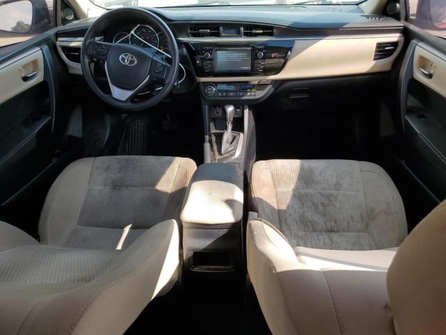  TOYOTA COROLLA 2016 Красный
