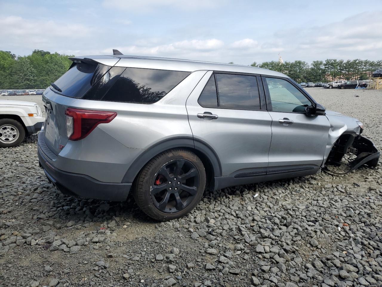 FORD EXPLORER 2022 VIN 1FM5K8GC7NGC28814 фото 3