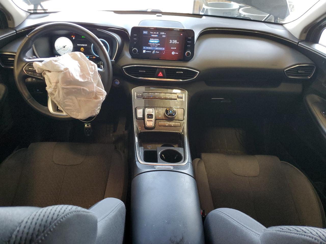 2021 Hyundai Santa Fe Sel VIN: 5NMS6DAJXMH348772 Lot: 62283595
