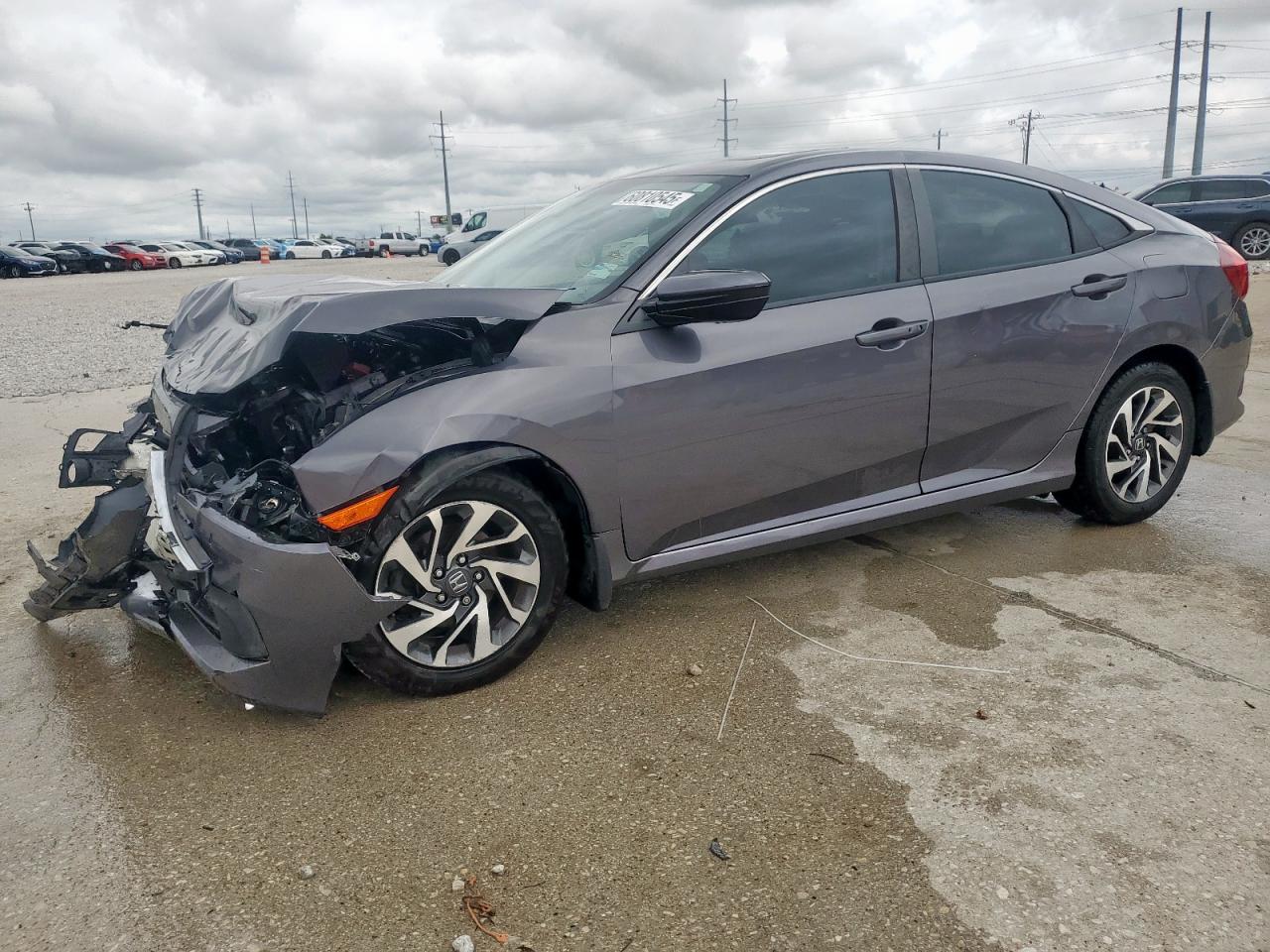 2016 Honda Civic Ex for Sale in Haslet, TX - Front End