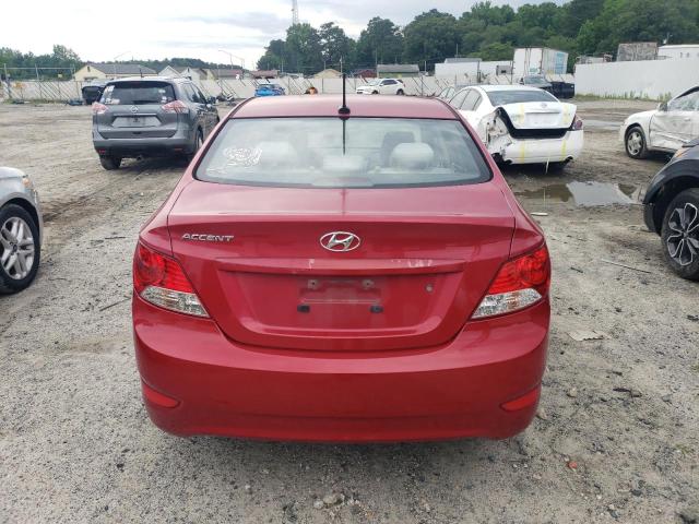  HYUNDAI ACCENT 2013 Red