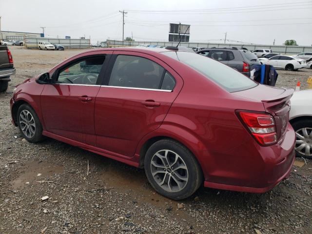  CHEVROLET SONIC 2020 Czerwony