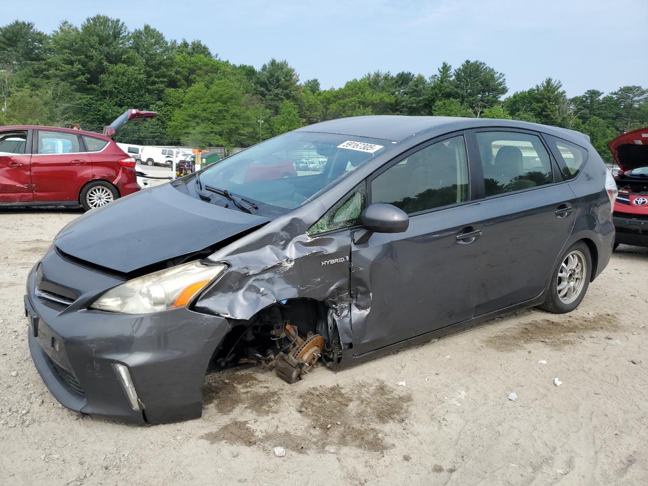 2013 Toyota Prius V zu verkaufen in Mendon, MA - Front End