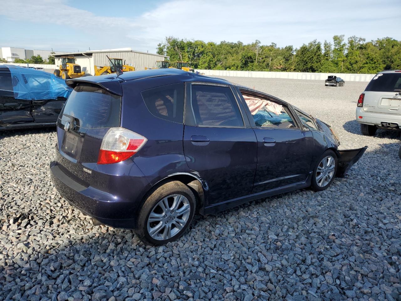 HONDA FIT 2009 VIN JHMGE88409S073651 zdjęcie 3