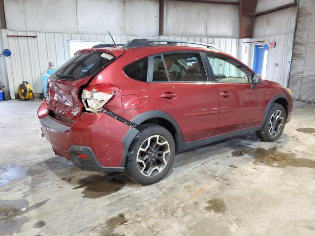  SUBARU CROSSTREK 2017 Czerwony