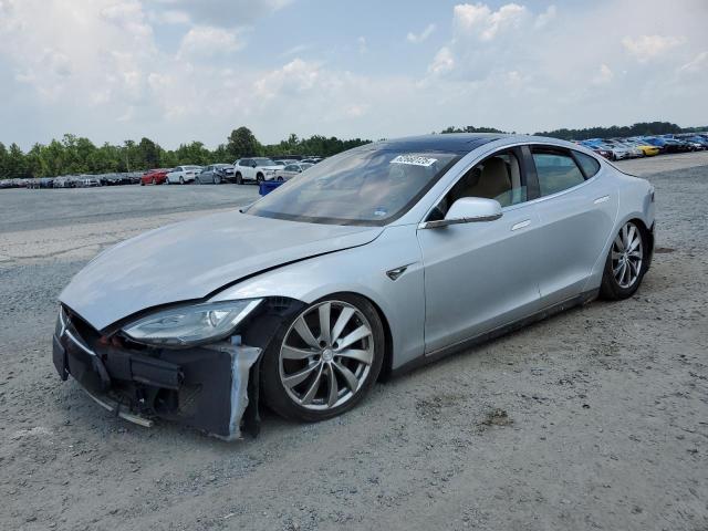 Hatchbacks TESLA MODEL S 2013 Silver