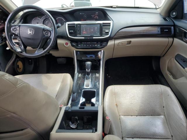 Sedans HONDA ACCORD 2016 Burgundy