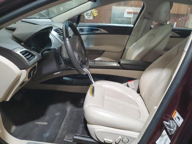  LINCOLN MKZ 2018 Burgundy