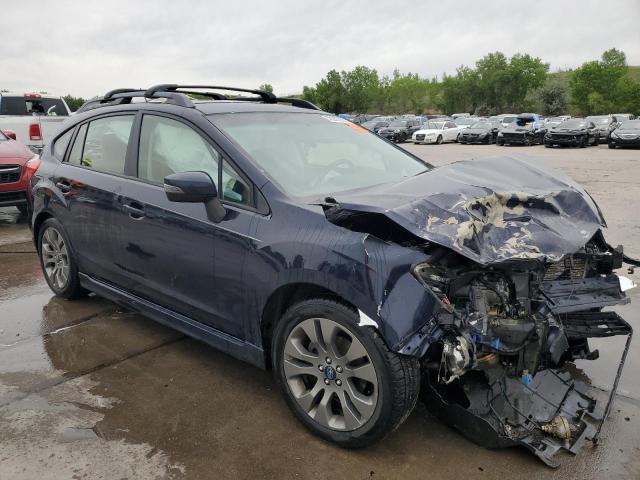  SUBARU IMPREZA 2015 Синий