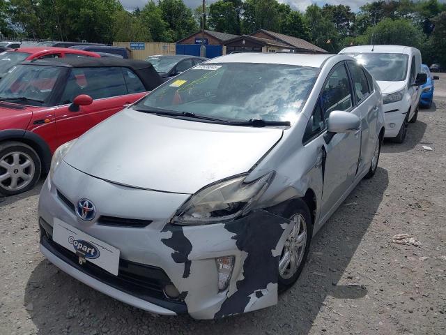 2014 TOYOTA PRIUS HYBRID  for sale at Copart WOLVERHAMPTON