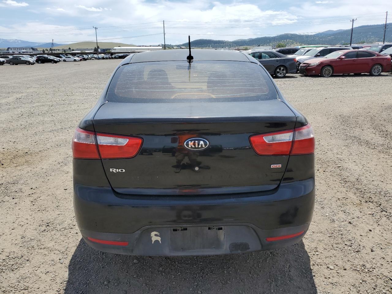 2015 Kia Rio Lx VIN: KNADM4A36F6511110 Lot: 59592265