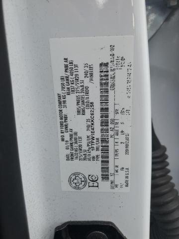 2019 FORD F150 SUPERCREW  