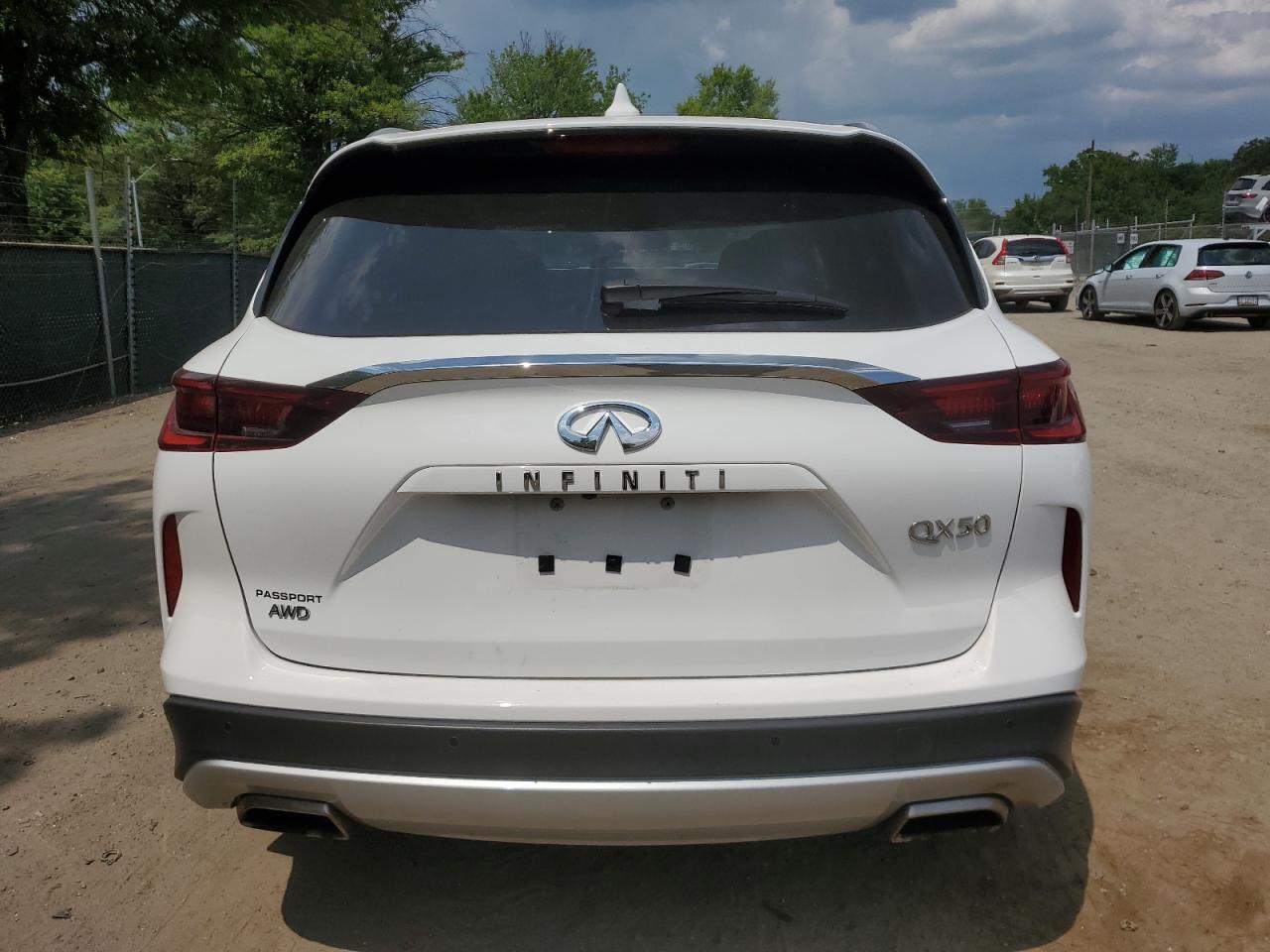 2022 Infiniti Qx50 Luxe VIN: 3PCAJ5BB8NF109277 Lot: 62569585