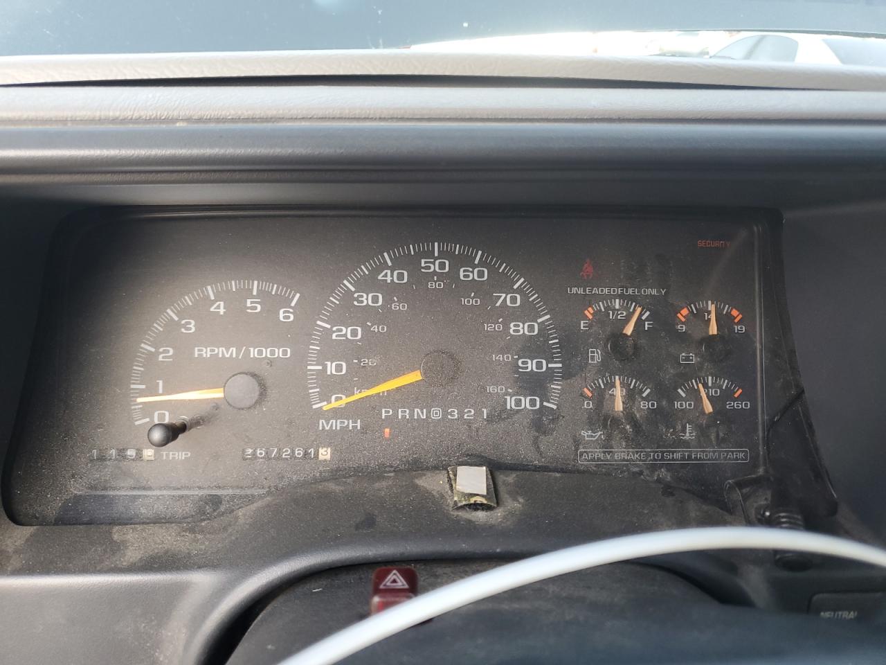 1998 Chevrolet Tahoe K1500 VIN: 3GNEK18R1WG144838 Lot: 60427425