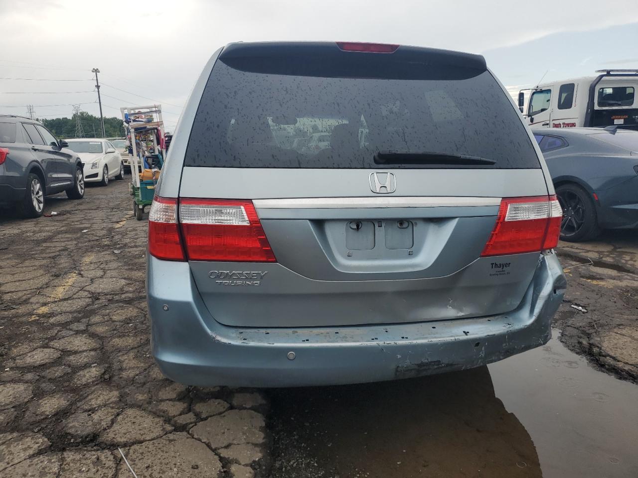 2007 Honda Odyssey Touring VIN: 5FNRL38807B004393 Lot: 62841205