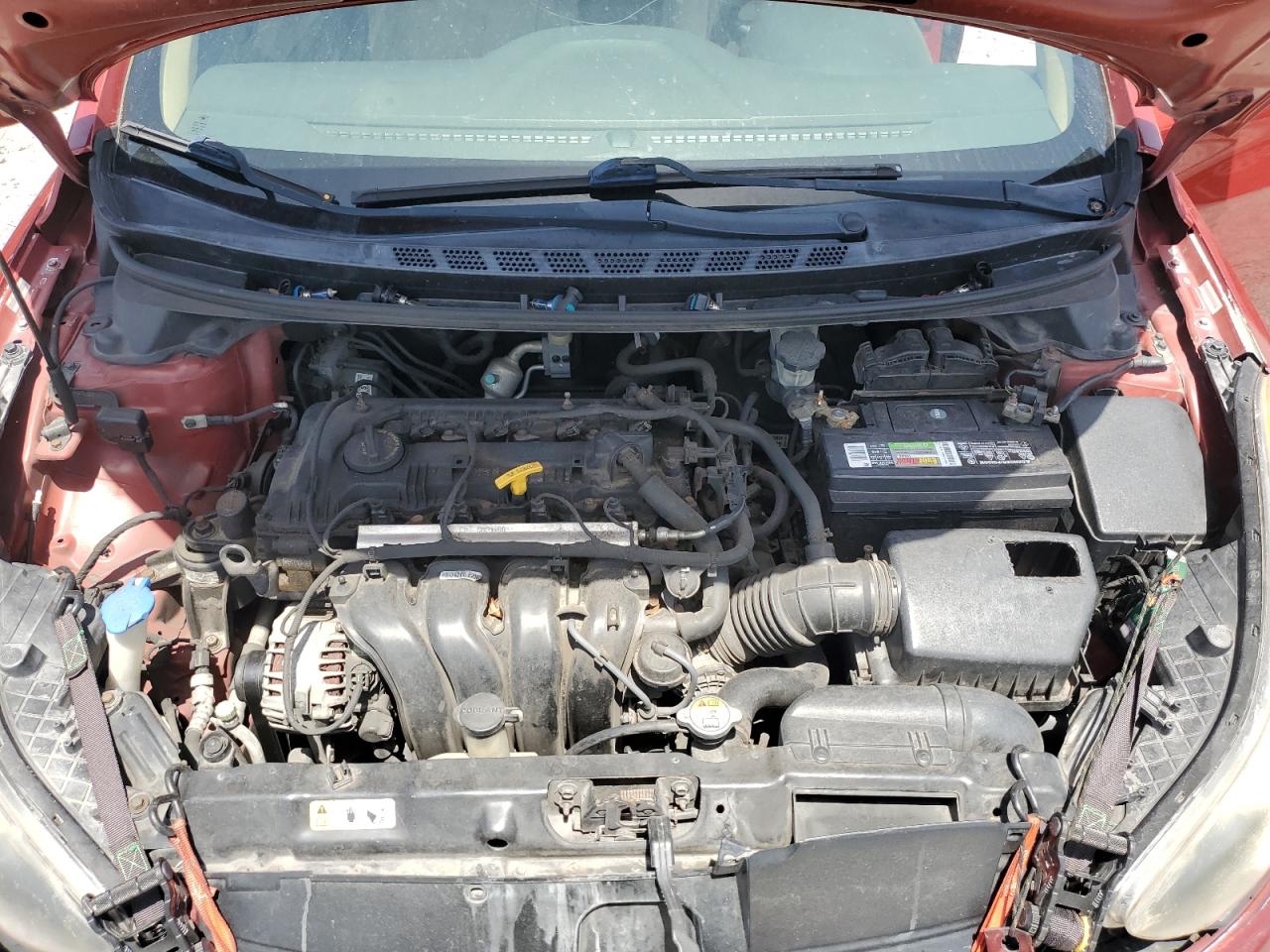 2012 Hyundai Elantra Gls VIN: KMHDH4AE5CU296606 Lot: 60137415