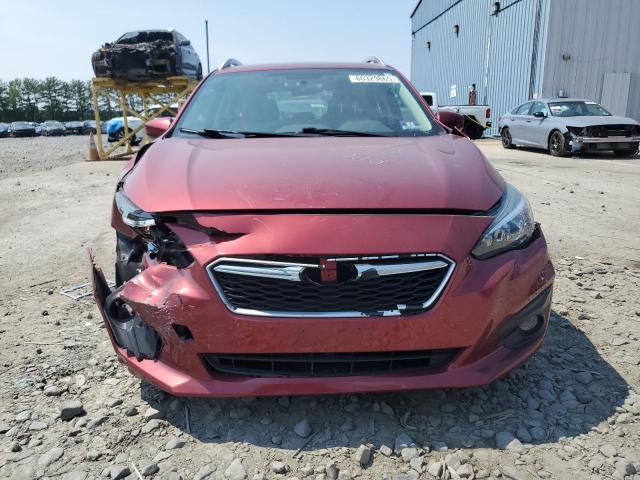  SUBARU IMPREZA 2019 Красный