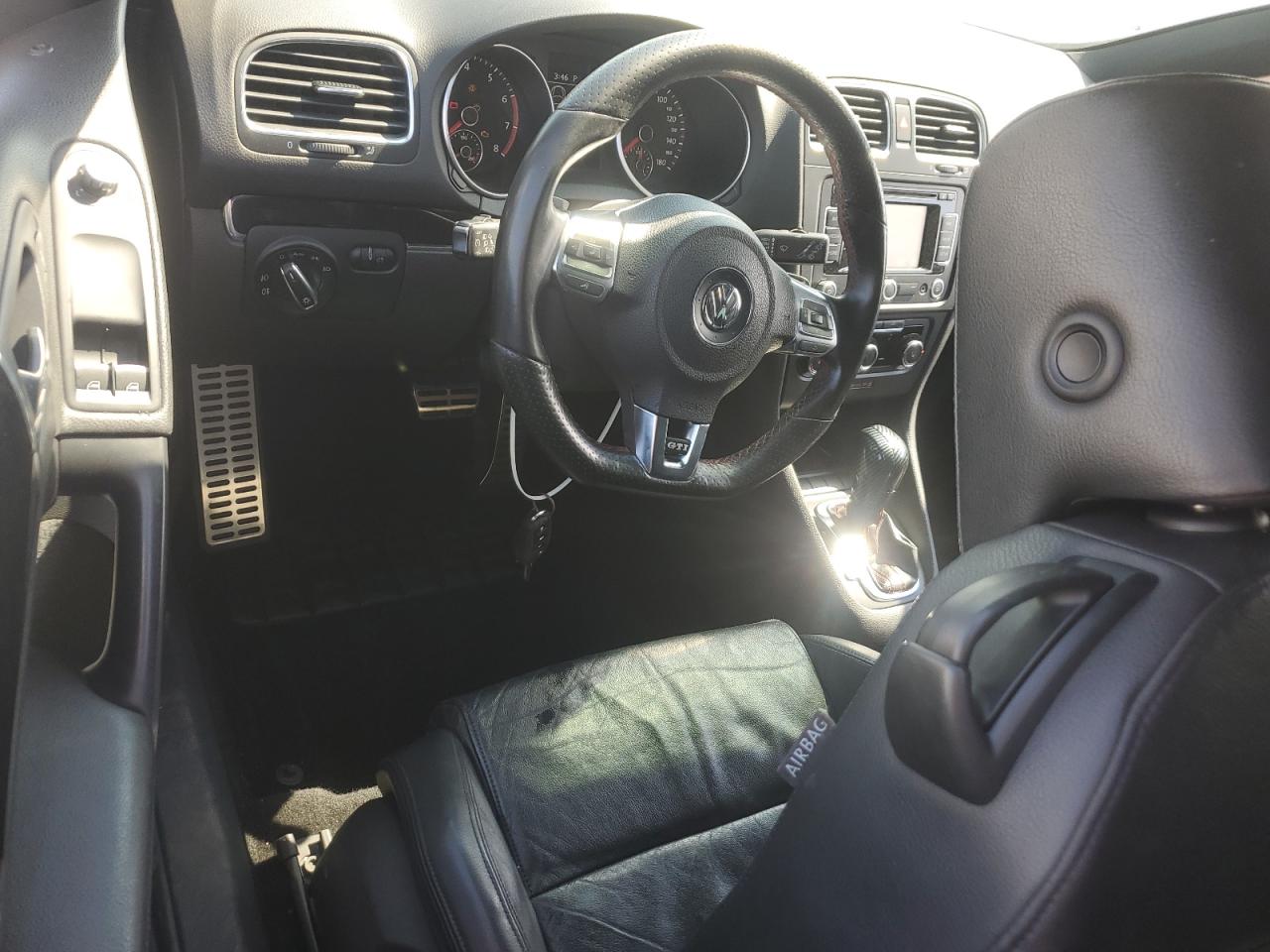 2011 Volkswagen Gti VIN: WVWFV7AJ6BW244263 Lot: 62412255
