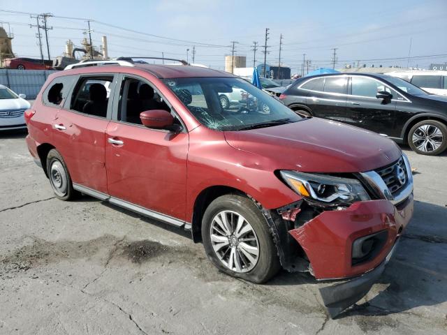  NISSAN PATHFINDER 2017 Red
