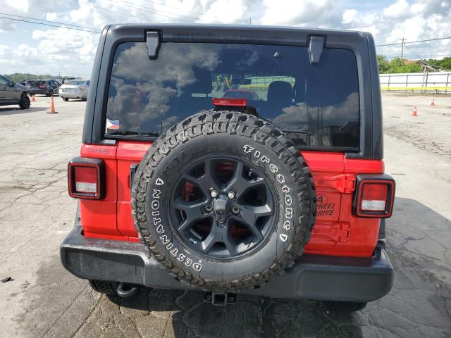  JEEP WRANGLER 2021 Czerwony