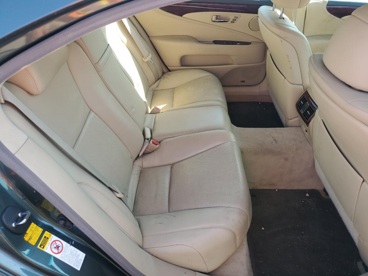 2007 Lexus Ls 460L VIN: JTHGL46F575006395 Lot: 62064505