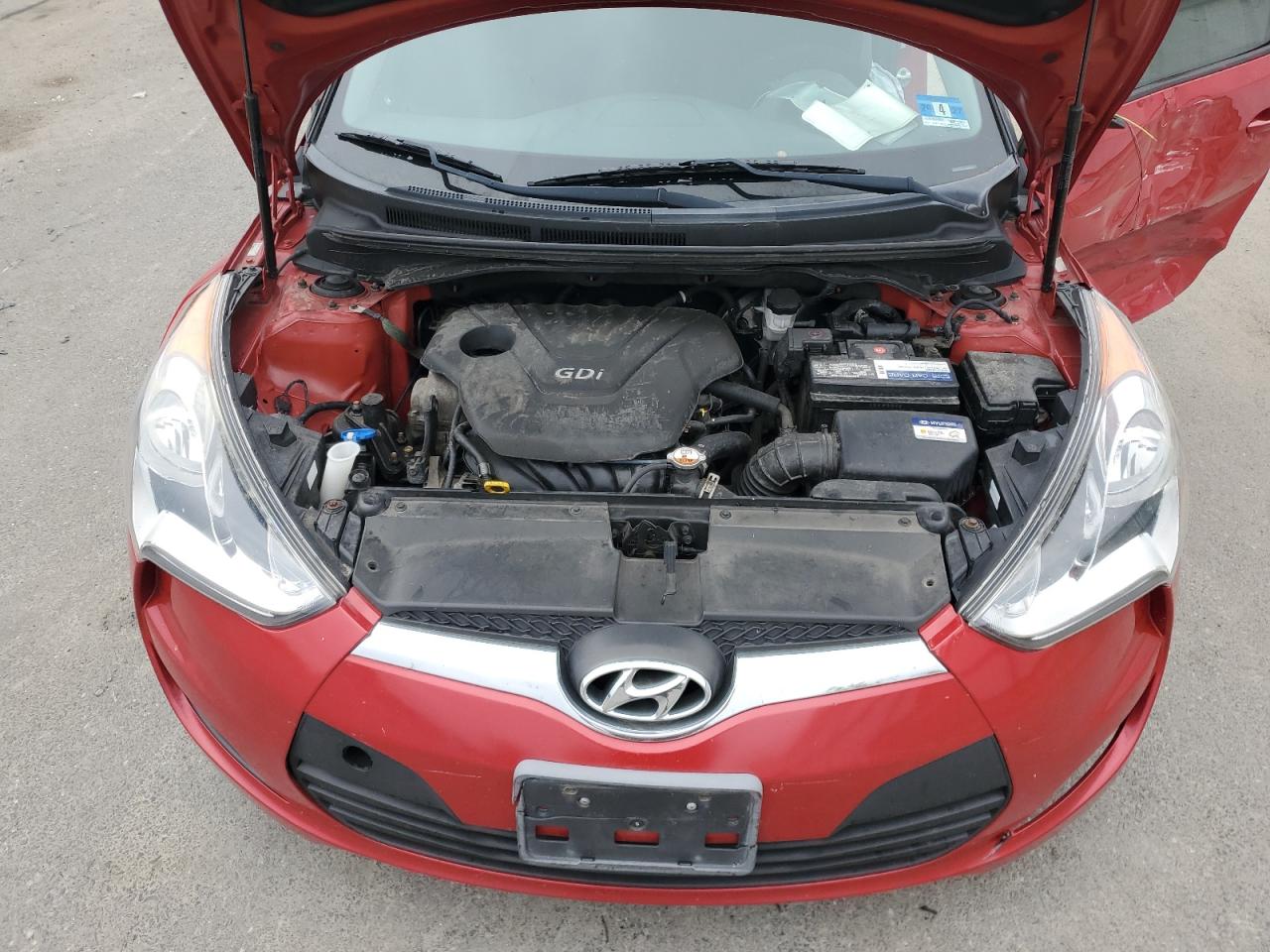 2016 Hyundai Veloster VIN: KMHTC6AD7GU288333 Lot: 62766875