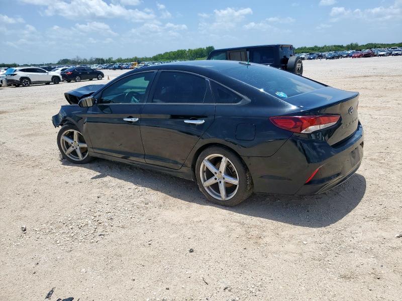  HYUNDAI SONATA 2018 Чорний