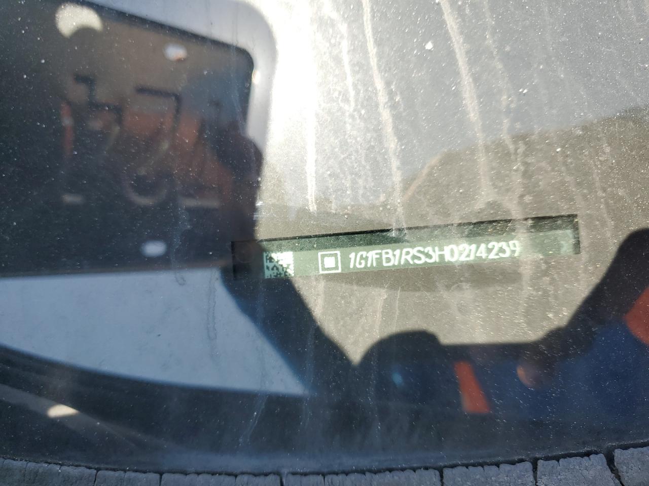 2017 Chevrolet Camaro Lt VIN: 1G1FB1RS3H0214239 Lot: 62378475