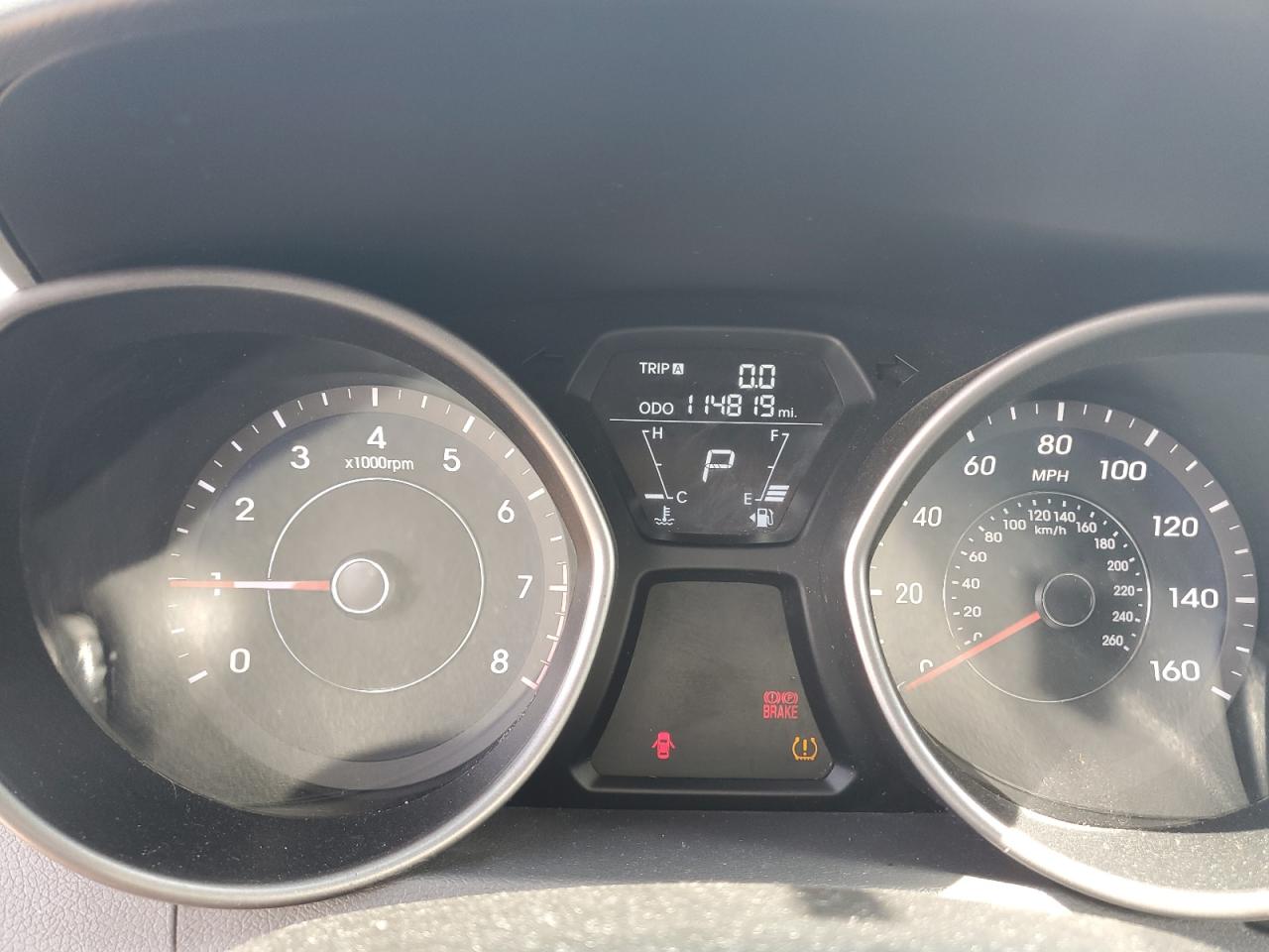 2013 Hyundai Elantra Gls VIN: 5NPDH4AE9DH167641 Lot: 61695115