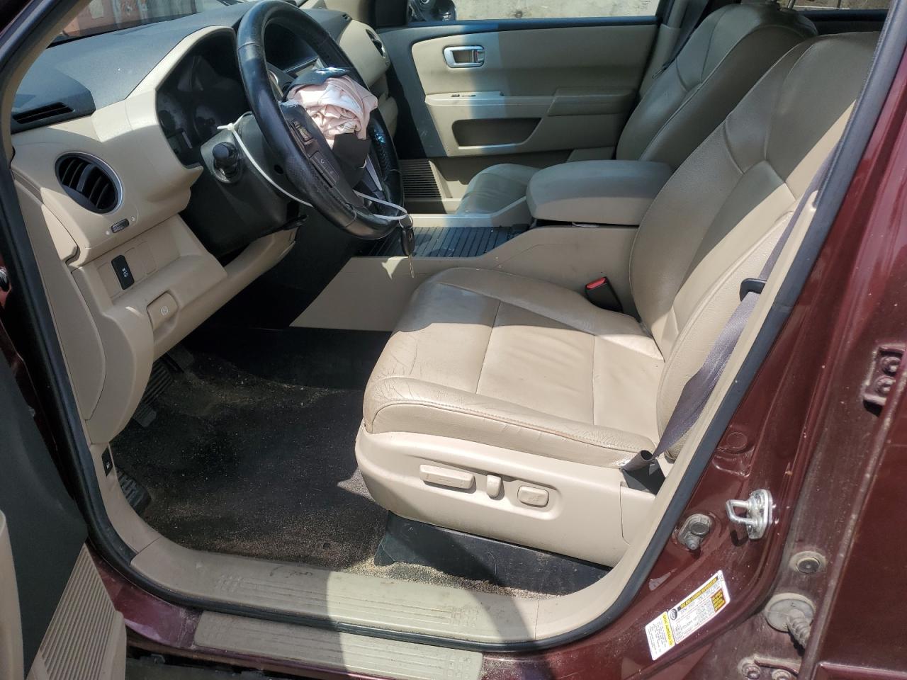 2013 Honda Pilot Exl VIN: 5FNYF4H50DB013041 Lot: 61490725