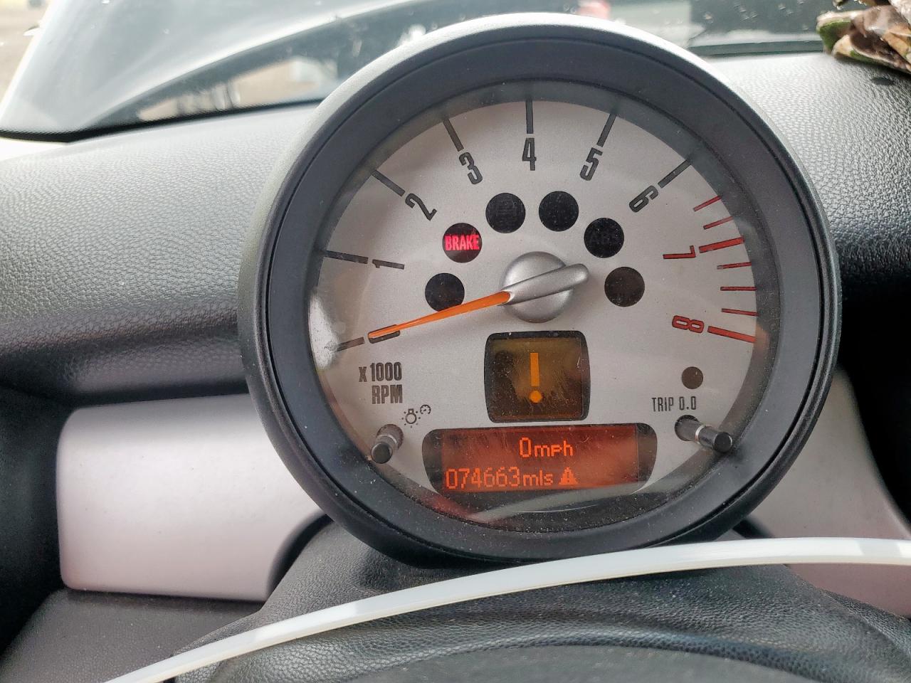 MINI COOPER 2013 VIN WMWSU3C56DT374104 фото 9