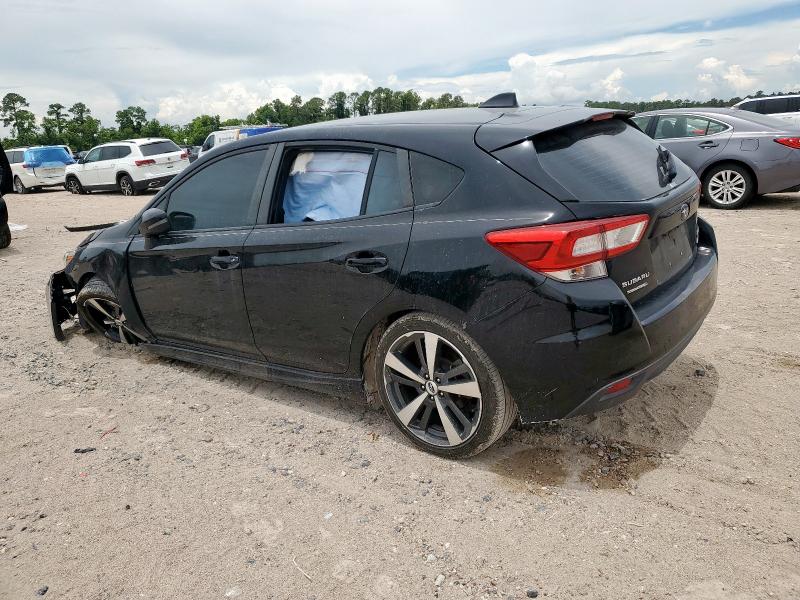  SUBARU IMPREZA 2017 Чорний
