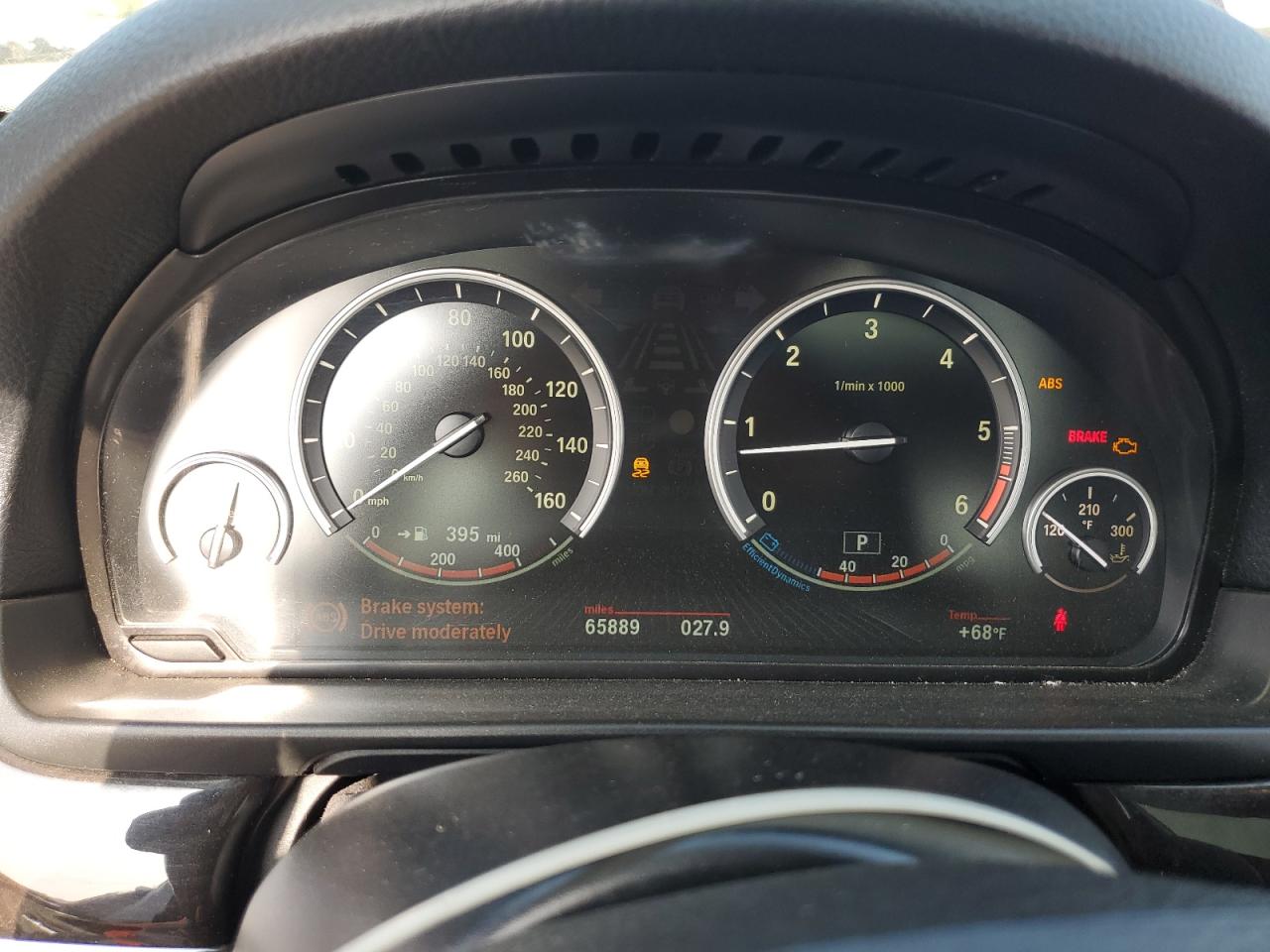 BMW 5 SERIES 2014 VIN WBAXA5C58ED691016 фото 9