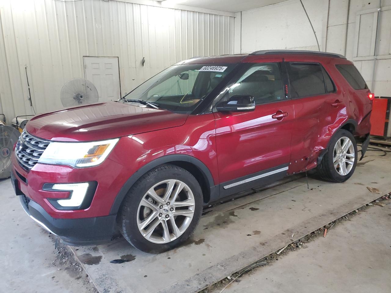 1FM5K8D89GGC30163 FORD EXPLORER 2016